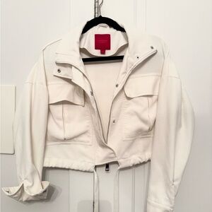 Jennifer Lopez White Cropped Jacket XS -Like New
